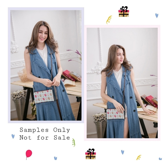 Waterproof Cat Rectangular Crossbody Purse - Picture 5 of 10